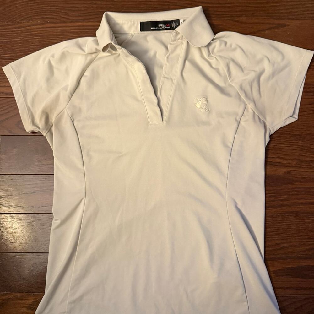 Ralph Lauren Women’s White Polo Shirt Size Small